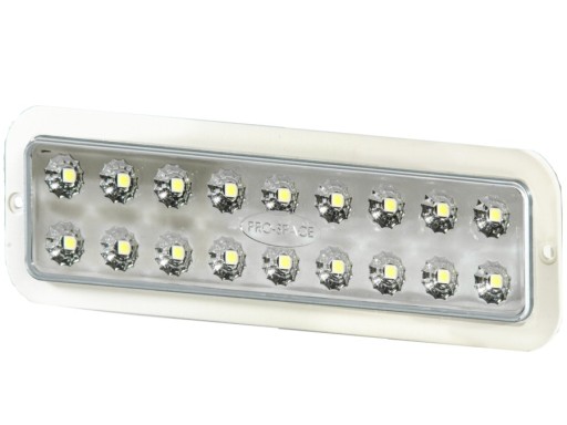LAMPA WEWNĘTRZNA LED 12/24V SUFITOWA PAKA 360lm