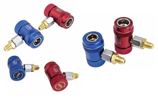 Złącza klimatyzacji R1234YF ADAPTERY SAE 1/4 NOWY