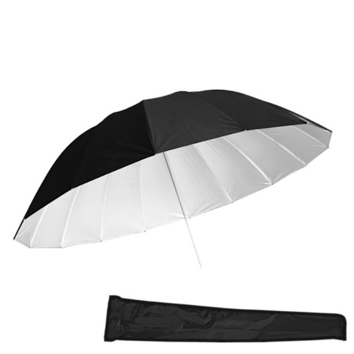 Parasolka odbijająca srebrna 185cm MITOYA