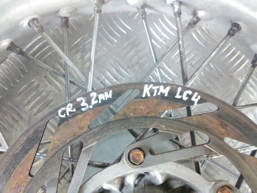 KTM 640 620 LC4 tarcza hamulcowa tylna tył
