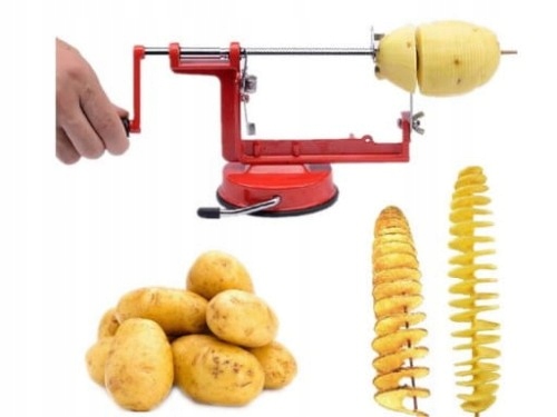 MASZYNKA DO ZIEMNIAKÓW CHIPSÓW ZAKRĘCONA FRYTKA