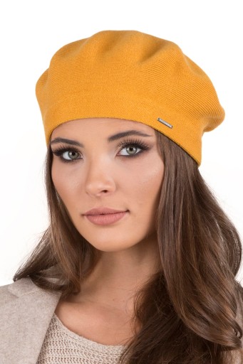 Elegancki Beret damski ciepły VIVISENCE 7005
