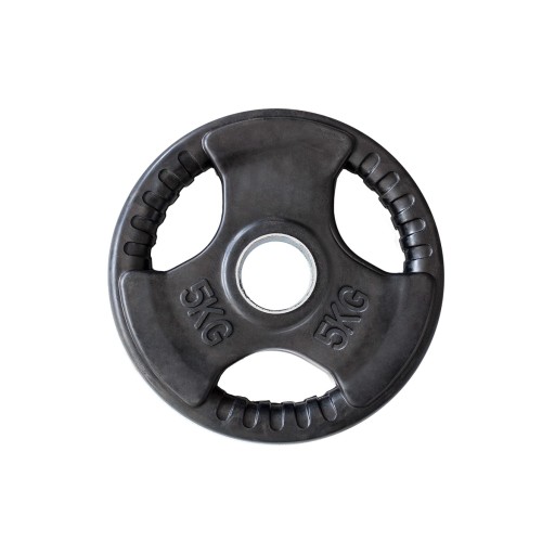 TALERZ OLIMPIJSKI OGUMOWANY 5 KG HMS TOK05 OBCIĄŻENIE TRENING SIŁOWNIA