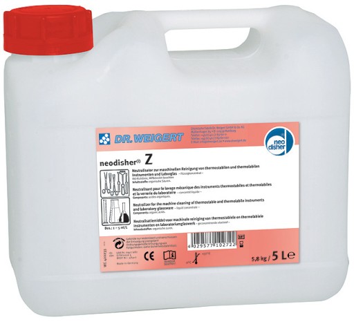 Neodisher Z - Kwaśny środek neutralizujący do szkła laboratoryjnego - 5 l