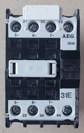 Stycznik AEG SH4 31E 16A 719-00 1NC/3NO 24V