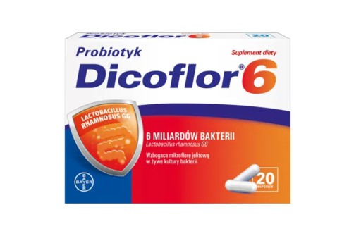 Dicoflor 6 Probiotyk 20 kapsułek