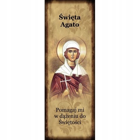 Zakładka 1 - św. Agata