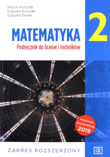 NOWE MATEMATYKA PODRĘCZNIK DLA KLASY 2 LICEÓW I TECHNIKÓW ZAKRES ROZSZERZON