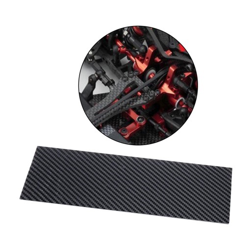 200x250mm 3K płyta z włókna węglowego