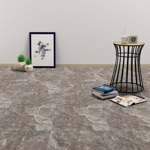 SAMOPRZYLEPNE PANELE PODŁOGOWE PVC 511M² CZARNY MA