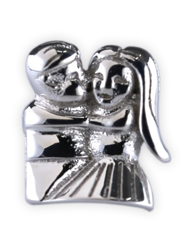 Charms Rodzina Zakochana Para Zawieszka do bransoletki Charms Koralik