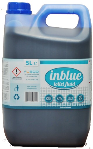 Płyn koncentrat do toalet turystycznych chemicznych Inblue 5L UNIWERSALNY
