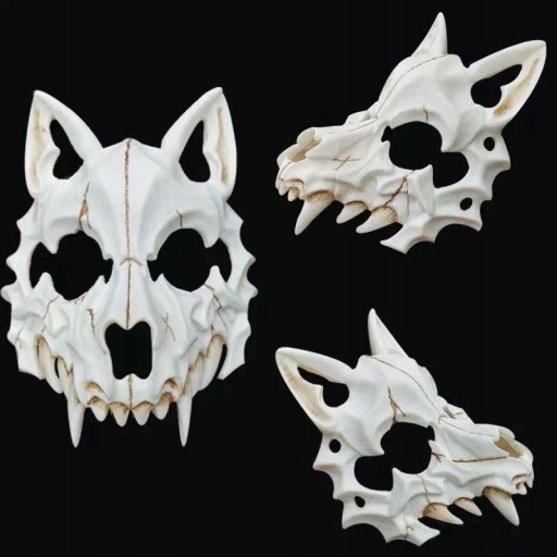 Halloween CO Dragon God Tiger Yasha Tengu Mask
