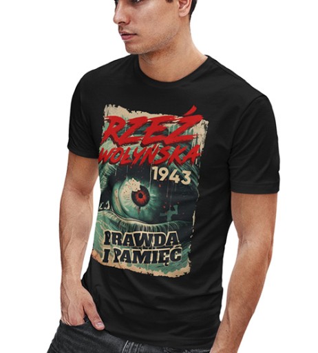 KOSZULKA PATRIOTYCZNI WOŁYŃ PRAWDA I PAMIEĆ, 3XL