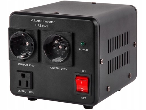 Konwerter napięcia dwukierunkowy KEMOT 800 W / 1000 VA 115V <=> 230V