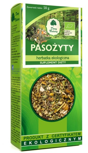 Na ROBAKI PASOŻYTY BIO HERBATKA EKOLOGICZNA DARY