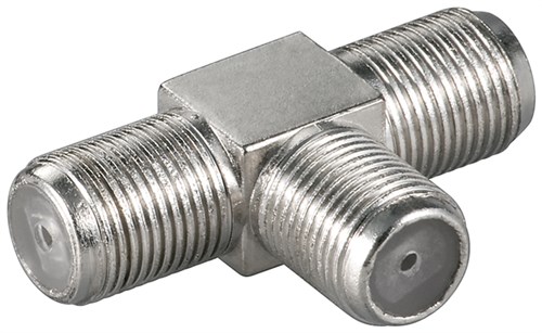 ADAPTER ANTENOWY TV ŁĄCZNIK TRÓJNIK: 3x GNIAZDO F