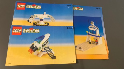 LEGO TOWN SPACE PORT 6455 SPACE SIMULATOION STATIO