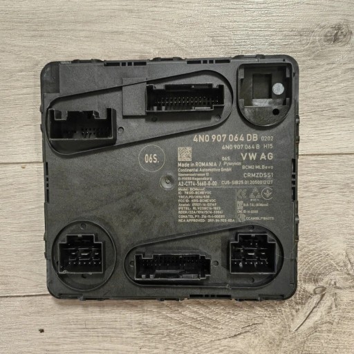 Moduł komfortu BCM Audi 4N0907064DB