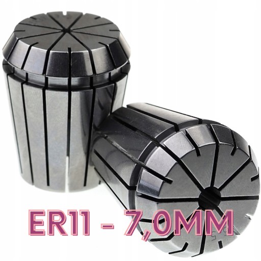 Tulejka, tuleja zaciskowa ER11 fi 7,0mm DIN6499
