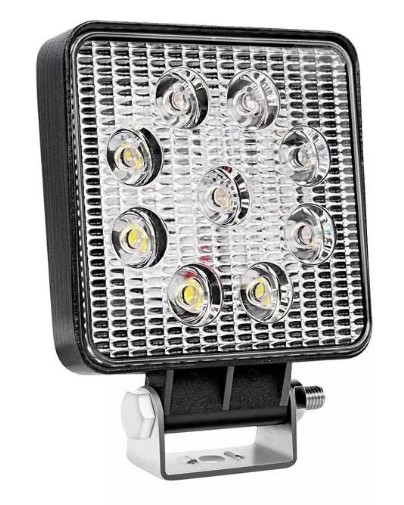 LAMPA LED HALOGEN ROBOCZY 27 W 12-24V DIODOWA FV