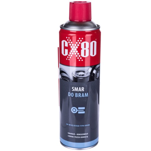 CX80 SMAR DO BRAM ZAMKÓW KŁÓDEK SPRAY 500ML