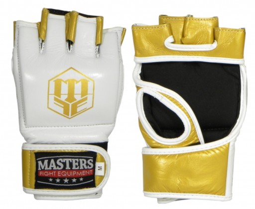 Rękawice MASTERS do MMA-GF-WHITE M