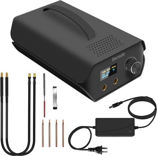 Spot Welder, Farad Capacitor Portable Mini Welder Spot 3000F with LCD