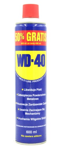 Preparat Wielofunkcyjny WD-40 Odrdzewiacz Penetrant | 400ml + 50% Gratis