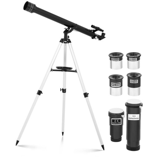 TELESKOP LUNETA ASTRONOMICZNA REFRAKTOR 60mm 900mm