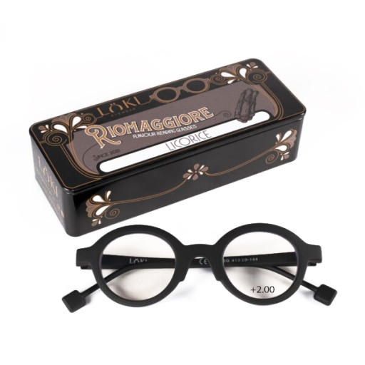 +2.0 Plusy LOKI - ITALY Okulary do komputera Blue Block okulary do czytania