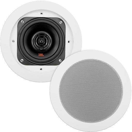 2x Głośniki sufitowe JBL 100mm do Salonu Domu Pokoju Tarasu Łazienki Sauny