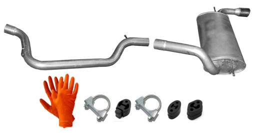FORD FOCUS MK3 1.6 EcoBoost 110-134kW (OD 2011r.) RURA TŁUMIK KOŃCOWY