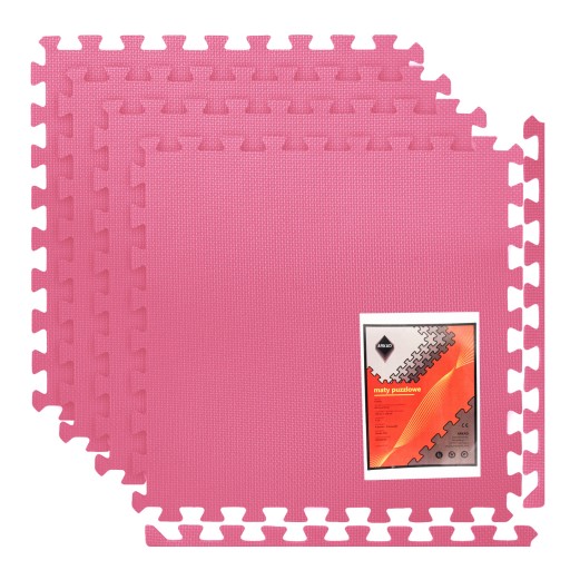 MATA PUZZLE DO SIŁOWNI DOMU BASEN GRUBA RÓŻOWA