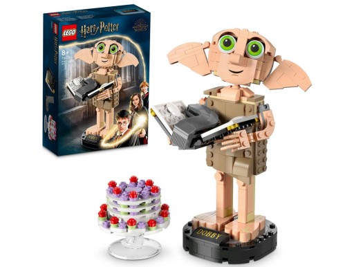LEGO HARRY POTTER 76421 ZGREDEK skrzat domowy hogwart RUCHOMY tort PREZENT
