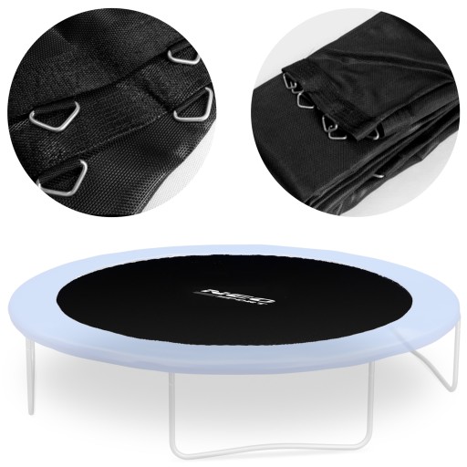 Wytrzymała mata do trampoliny batut 404cm 13ft na 72 sprężyny NEOSPORT