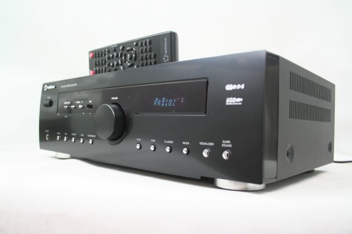 Amplituner RENKFORCE SR-2000U |Prologic|RDS|USB|PILOT