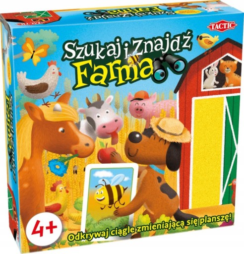 Gra planszowa Farma - szukaj i znajdź