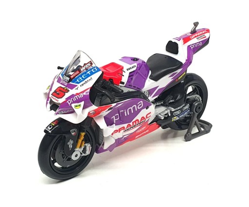 MAISTO Motocykl DUCATI DESMOSEDICI GP PRAMAC 2022 #5 Zarco 1/18 36390