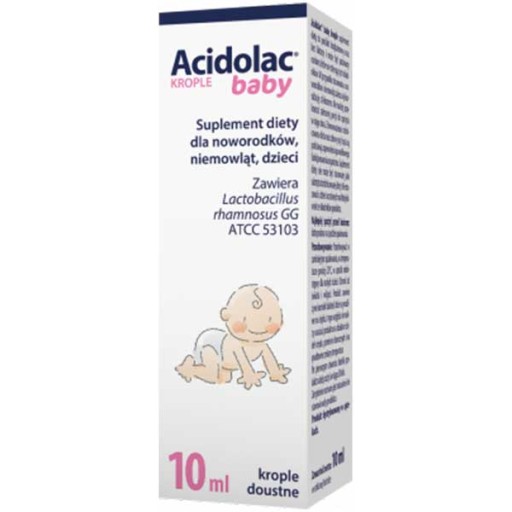 Acidolac Baby krople doustne 10ml PROBIOTYK