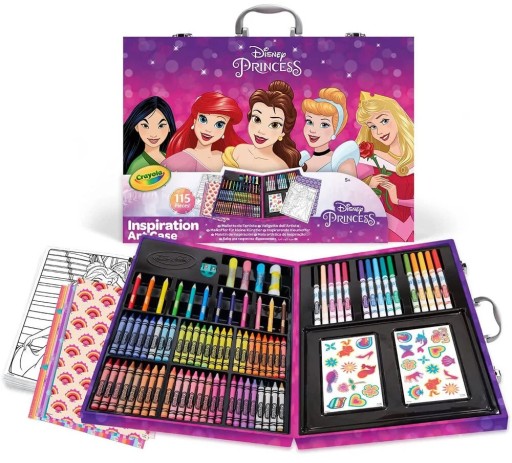 Crayola Zestaw Plastyczny Kredki Flamastry Pisaki