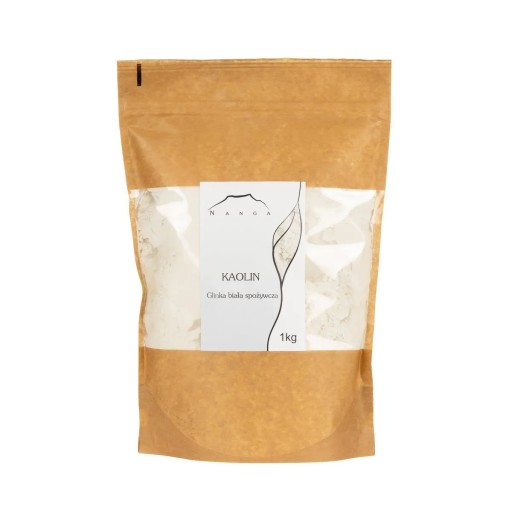 Kaolin Kaolinite Glinka Kaolinowa biała 1kg
