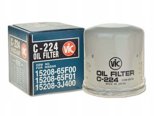 FILTR OLEJU C-224 VIC MADE IN JAPAN