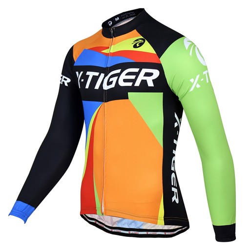 Ocieplana Bluza Rowerowa Męska X-Tiger Termiczna Izolacja Oddychalność 4XL