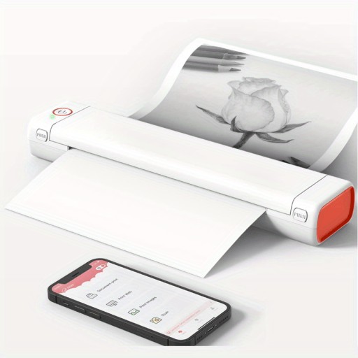 Portable Printer: M08F Lightweight & Compact Thermal Mobile Printer