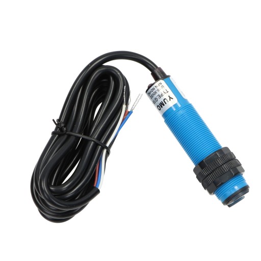 Czujnik fotoelektryczny G18-3B2NC NPN NO/NC 2m z lustrem Yumo