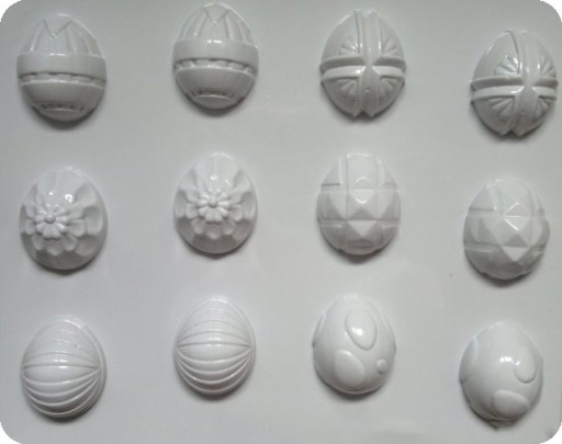 PISANKI JAJECZKA FOREMKA DO ODLEWÓW Z GIPSU 3D