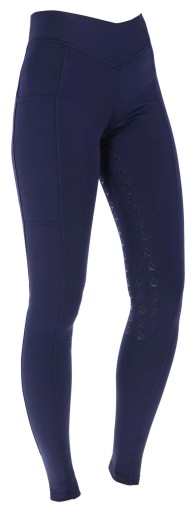 Legginsy jeździeckie ClassicStar, damskie, granatowy, roz. 38/40, Covallier