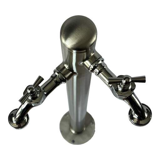 Hydrant ogrodowy SUPER Kran INOX 100CM Kranik 1/2