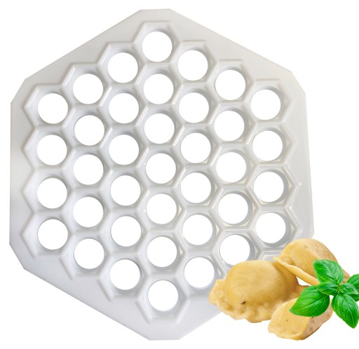 Forma do uszek pierogów pierożnica duża 37 sztuk foremka na pierogi ravioli